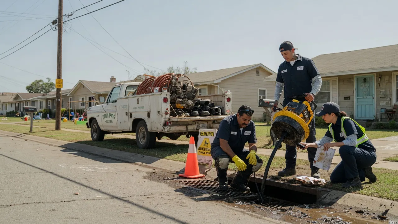 Drain Cleaning in Winnie, TX near me
